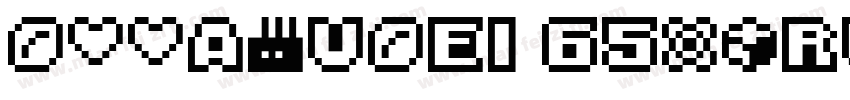 HYYaKuHei 65JTrueType字体转换